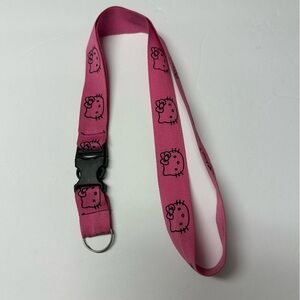 Hello Kitty pink landyard